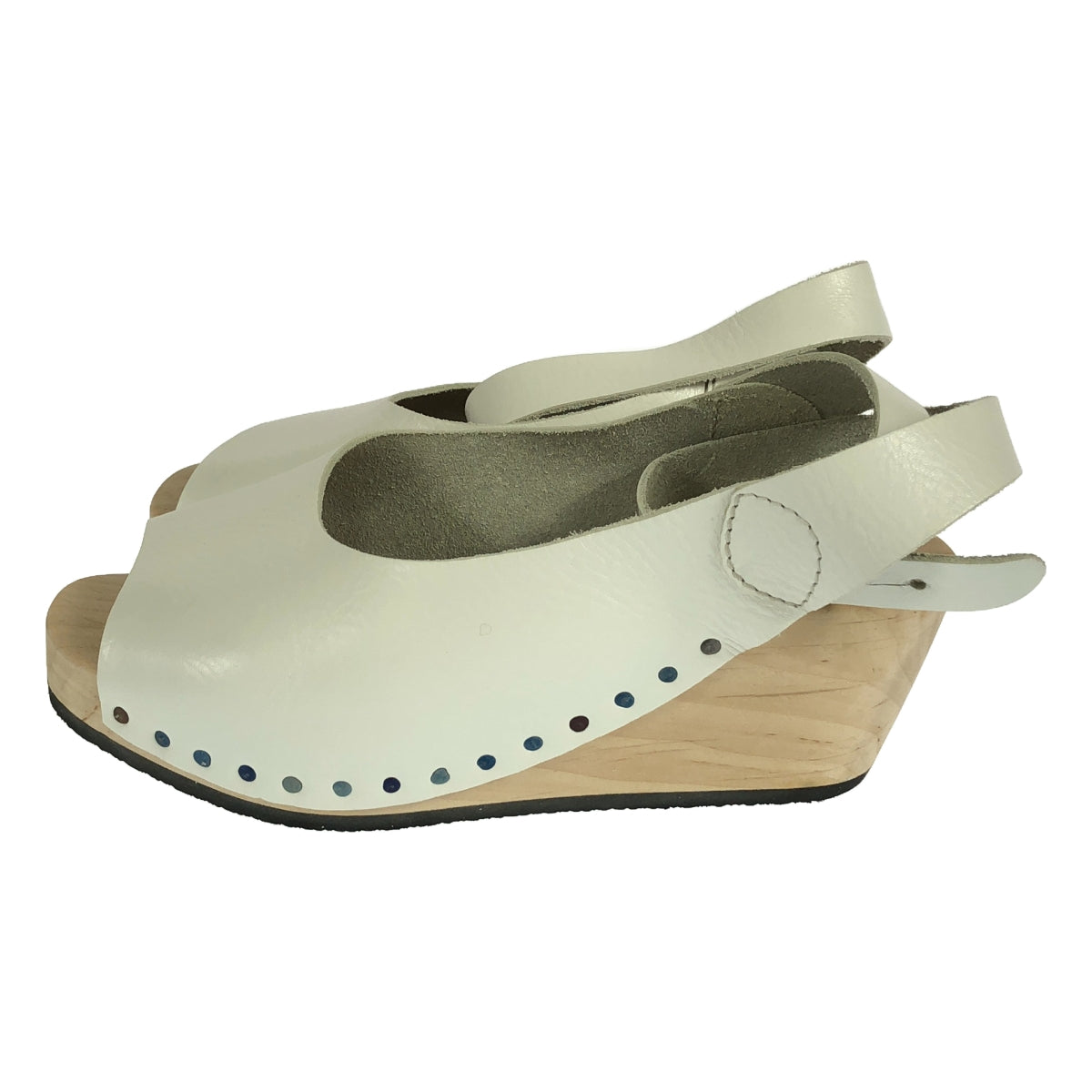 [Beautiful condition] Trippen | Orinoco leather sandals | Size 38 | White | Women's