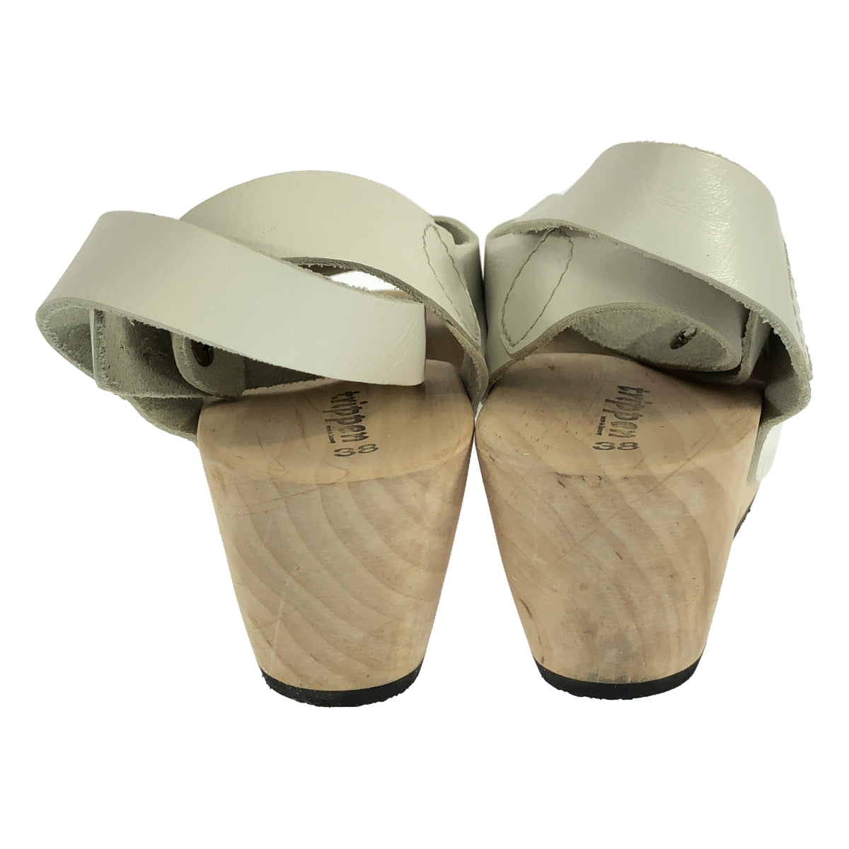 [Beautiful condition] Trippen | Orinoco leather sandals | Size 38 | White | Women's