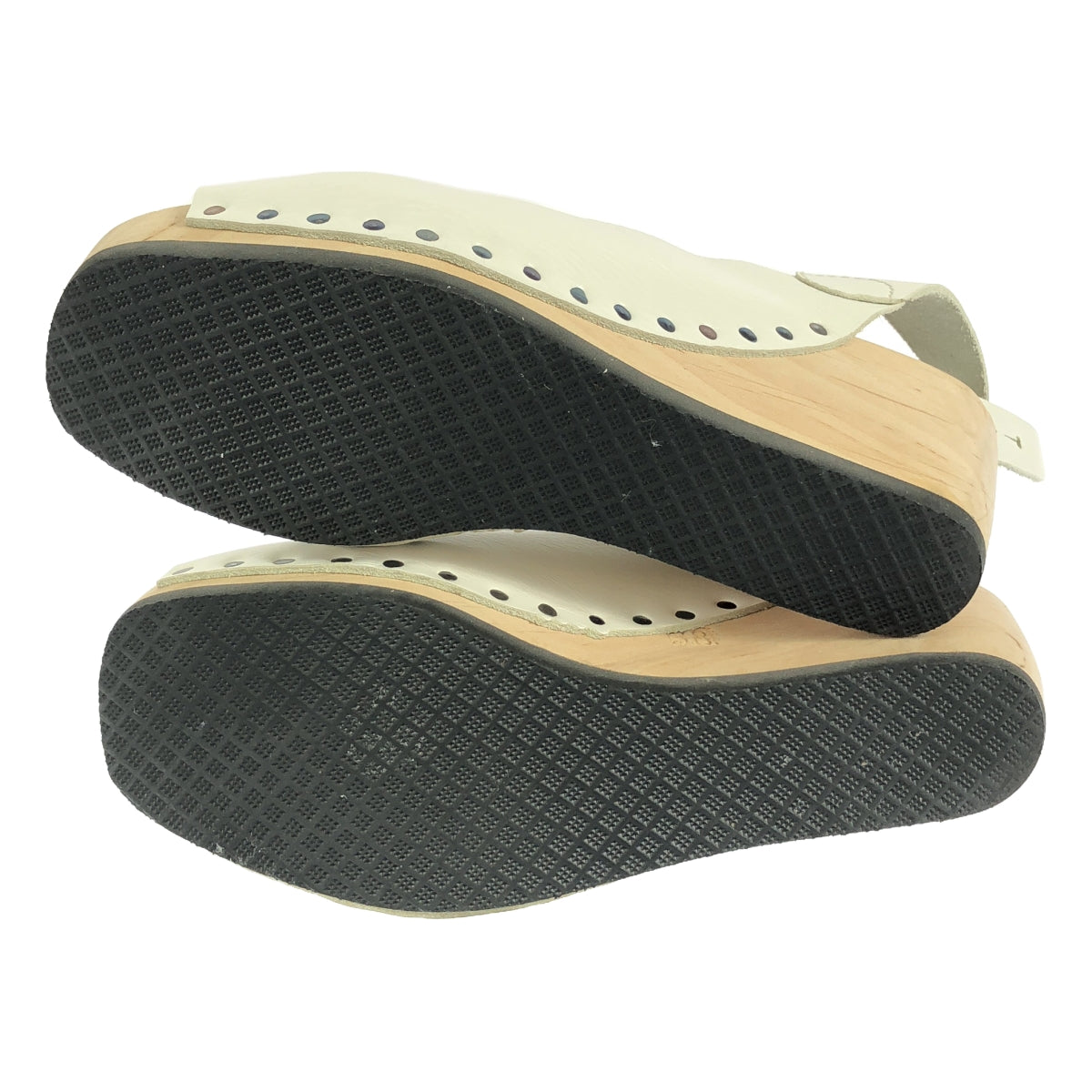 [Beautiful condition] Trippen | Orinoco leather sandals | Size 38 | White | Women's