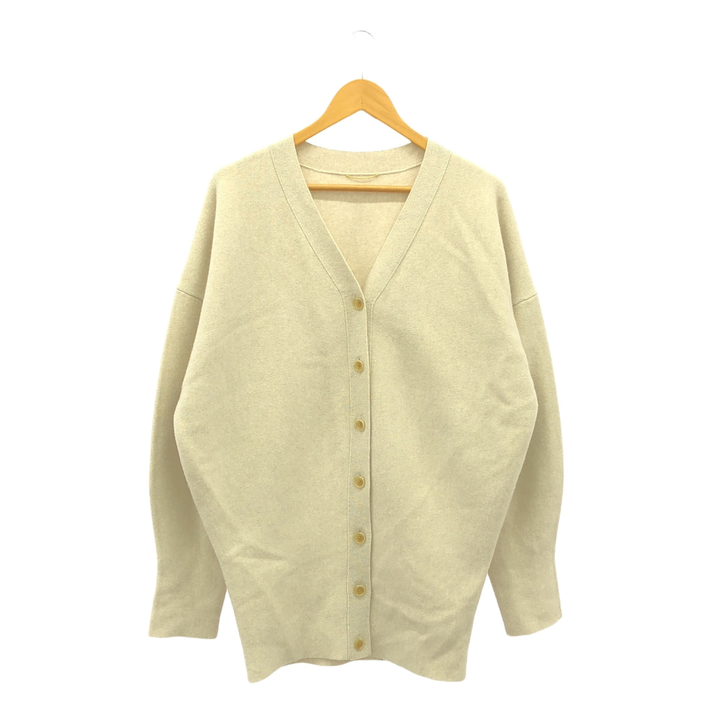 L'Appartement / アパルトモン | 2023AW | Volume Knit Cardigan カシミヤ混 カーディガン | ベージュ | レディース