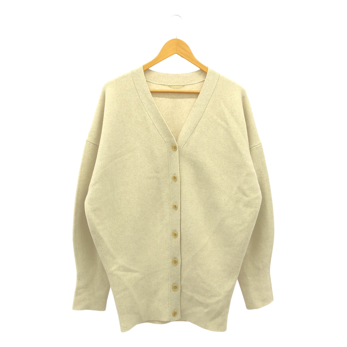 L'Appartement / アパルトモン | 2023AW | Volume Knit Cardigan カシミヤ混 カーディガン | ベージュ | レディース
