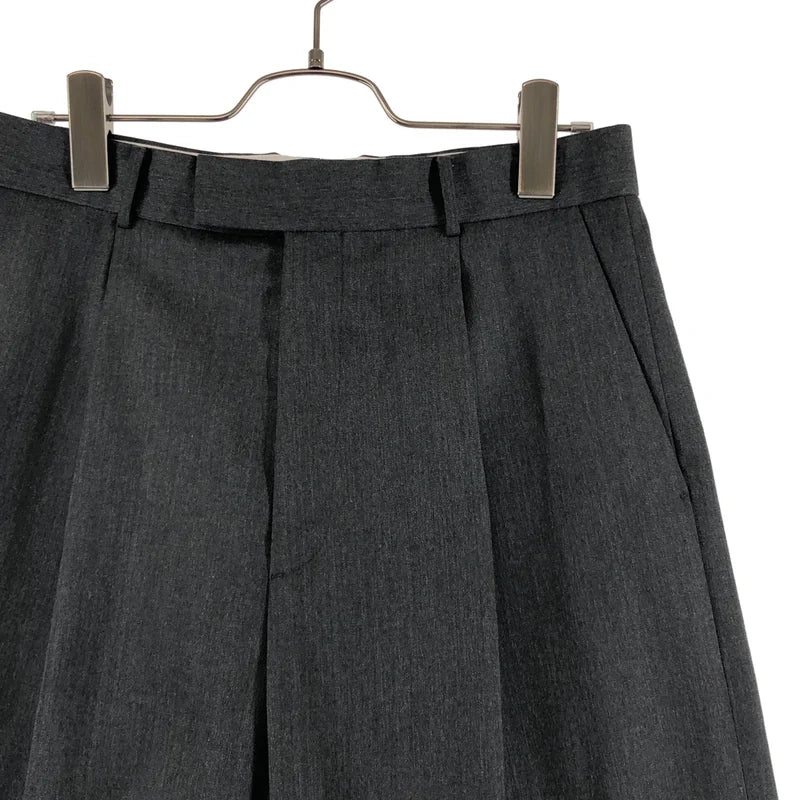 ATON / エイトン | ウールギャバジン ワイドスラックス パンツ | 03 | レディース