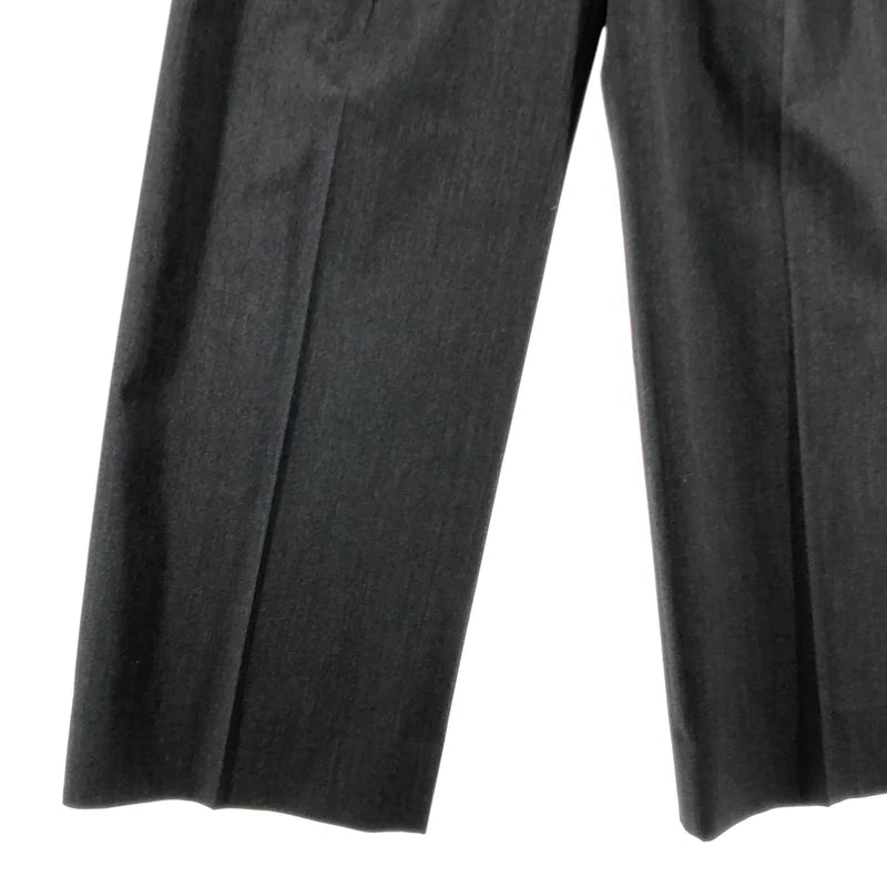 ATON / エイトン | ウールギャバジン ワイドスラックス パンツ | 03 | レディース