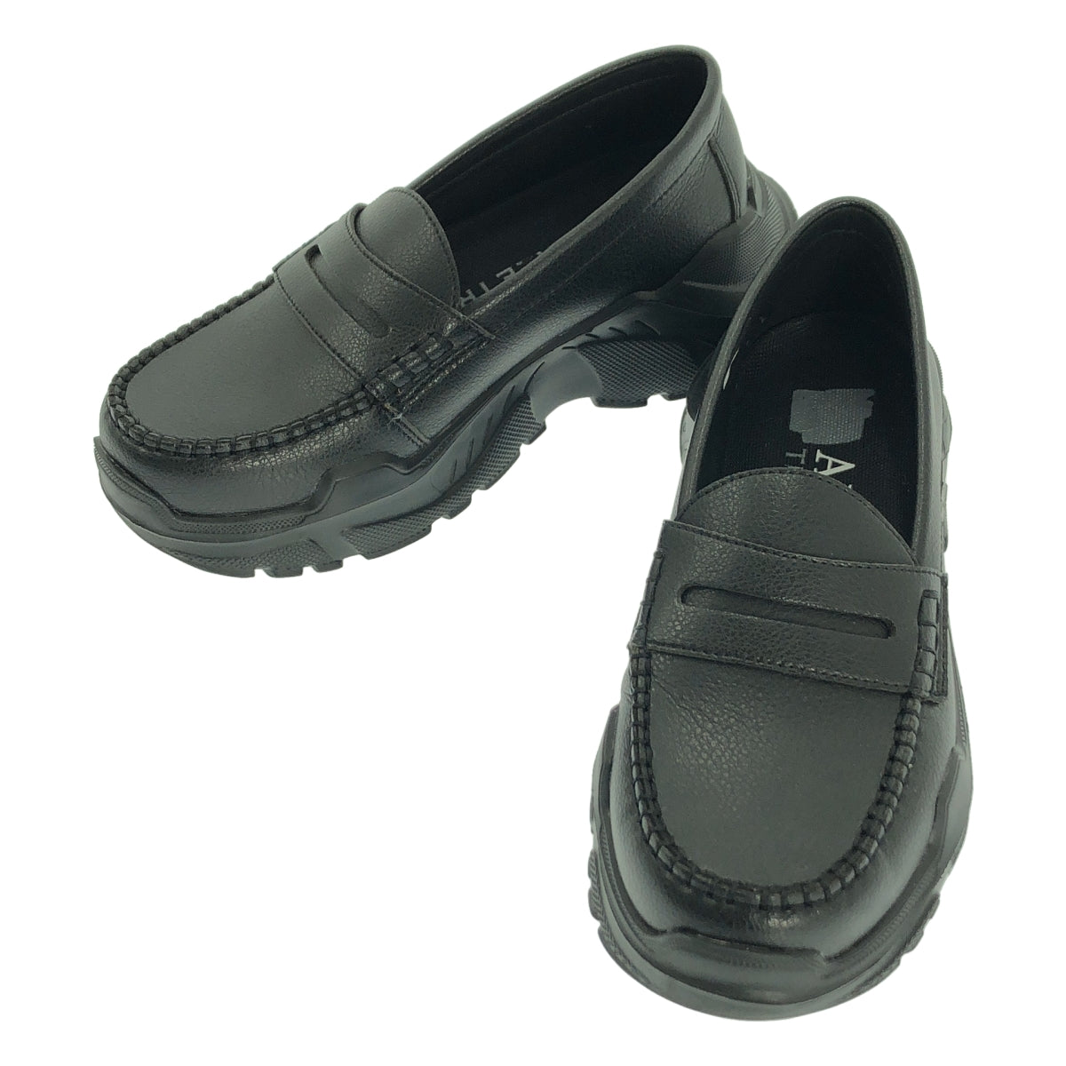 [狀況極佳] AKIKOAOKI Regulated Gravity SP1 樂福鞋 | 尺寸 22 | 黑色 | 女款