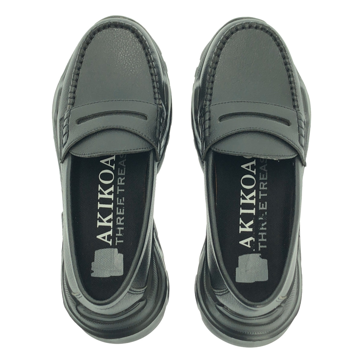 [狀況極佳] AKIKOAOKI Regulated Gravity SP1 樂福鞋 | 尺寸 22 | 黑色 | 女款