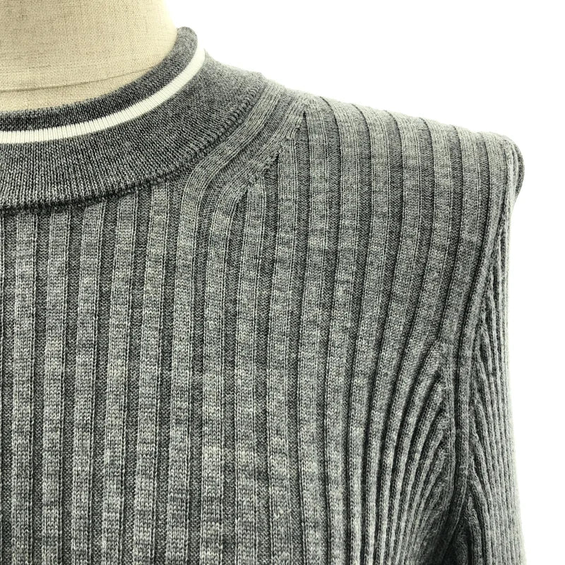 Maison Margiela / メゾンマルジェラ | 2019SS | バックスリット リブ ニット ワンピース | S | レディース