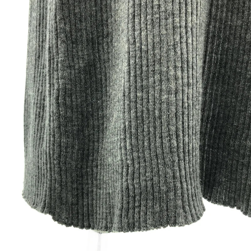 Maison Margiela / メゾンマルジェラ | 2019SS | バックスリット リブ ニット ワンピース | S | レディース