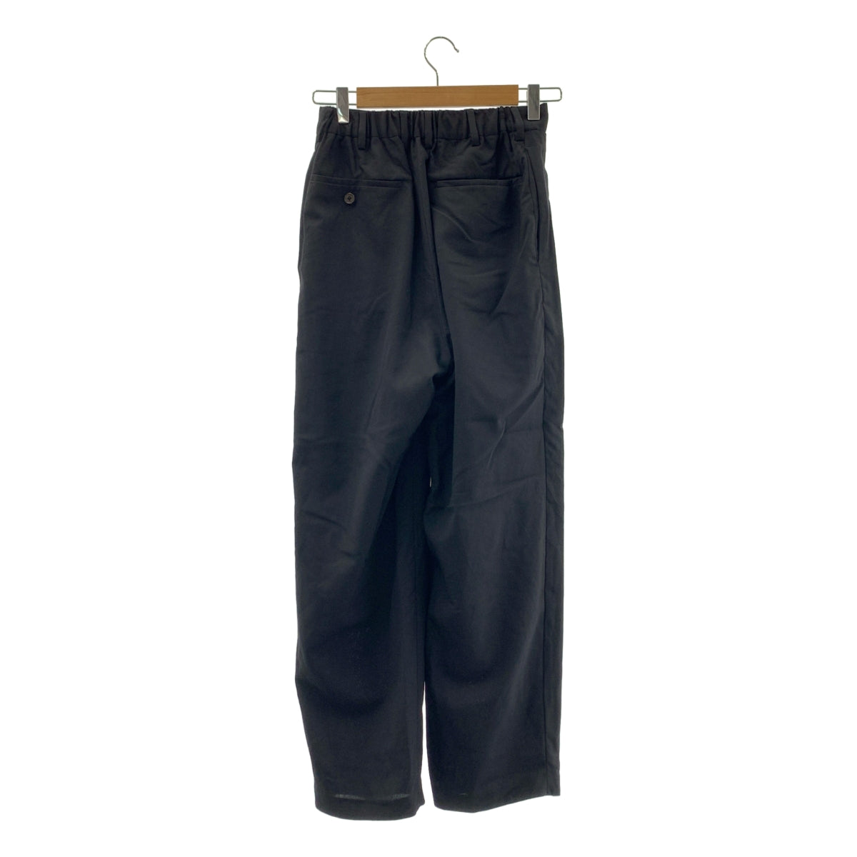 MARKAWARE / マーカウェア | CLASSIC FIT TROUSERS ORGANIC WOOL TROPICAL / タック テーパード スラックス パンツ | 1 | メンズ