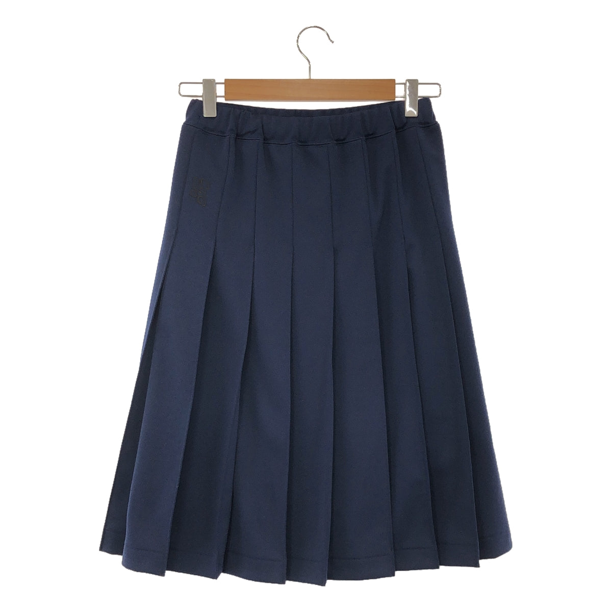 COMME des GARCONS COMME des GARCONS / Comme des | 2012AW | CdG logo pleated skirt | XS | Women's