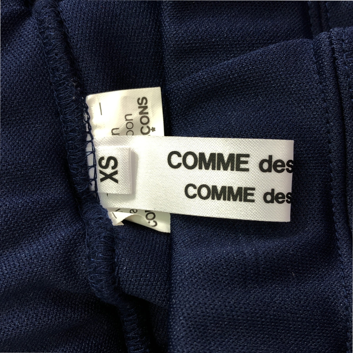 COMME des GARCONS COMME des GARCONS / Comme des | 2012AW | CdG logo pleated skirt | XS | Women's