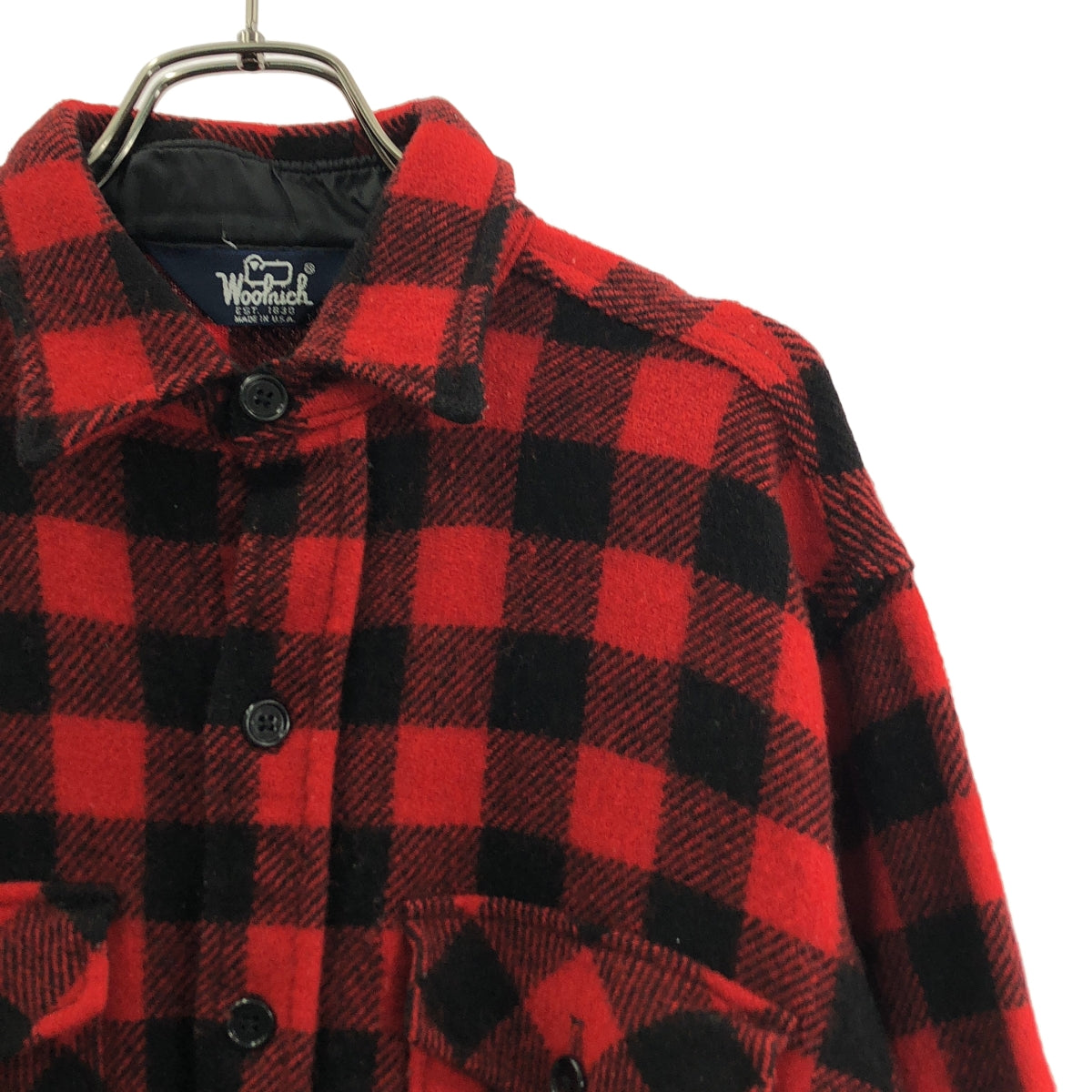 WOOLRICH / ウールリッチ | 1980s | ウール バッファローチェック シャツ |