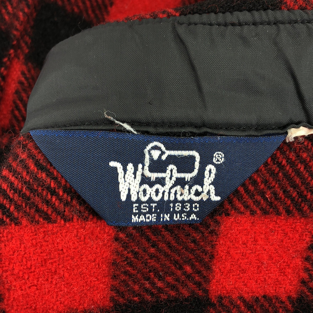 WOOLRICH / ウールリッチ | 1980s | ウール バッファローチェック シャツ |