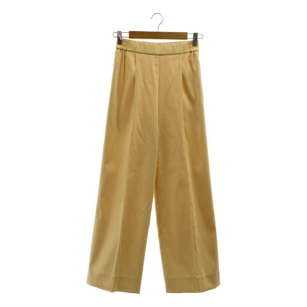yori / 요리 | 2023SS | 스프링 새틴 와이드 팬츠 | 36 |