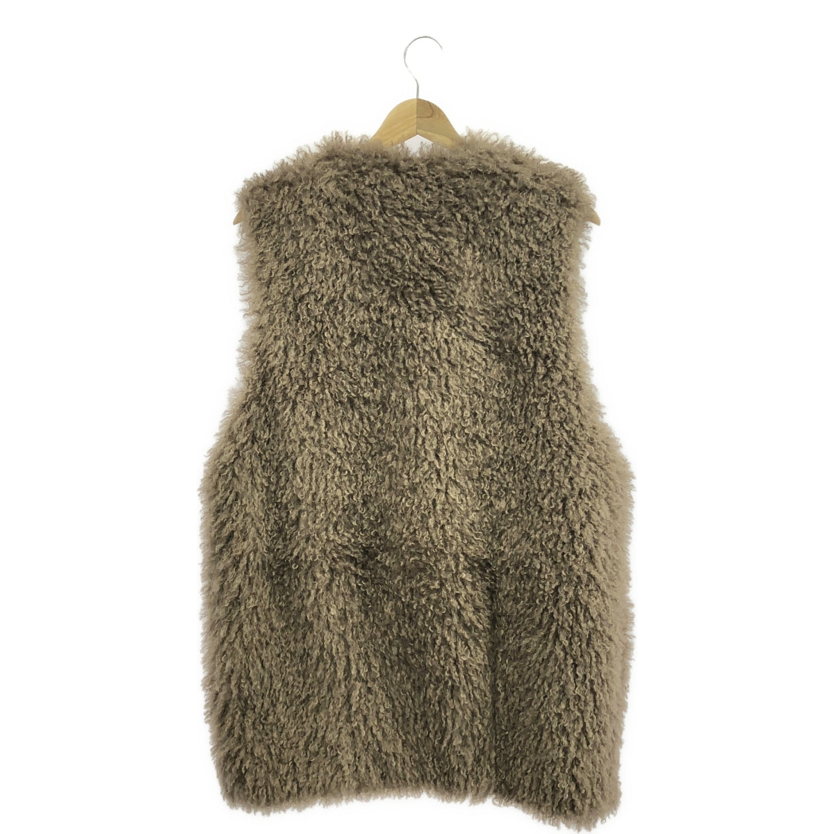 IENA / 예나 | 2023AW | 곱슬 모피 질레 최고의 | F | 베이지 | 여성