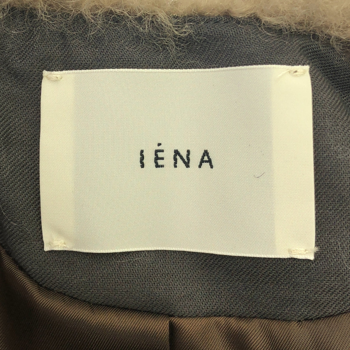 IENA | 2023AW | 捲毛馬甲 | F | 米色 | 女款