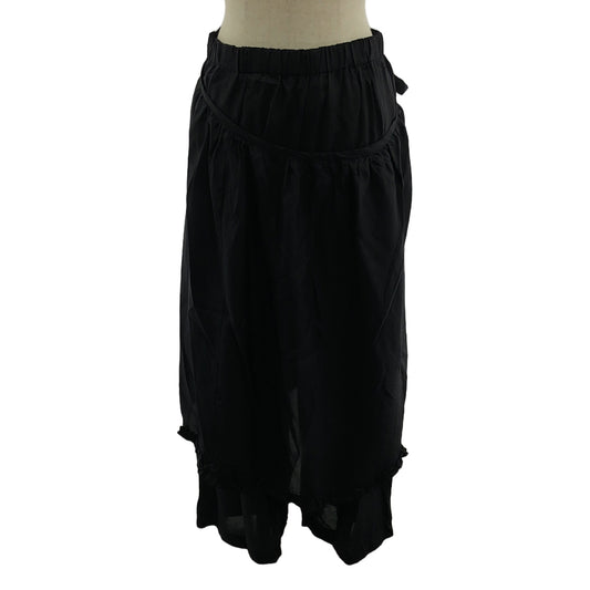 robe de chambre COMME des GARCONS / ローブドシャンブルコムデギャルソン | 2002SS | 製品洗い ラップ フリル装飾 パンツ | M | レディース