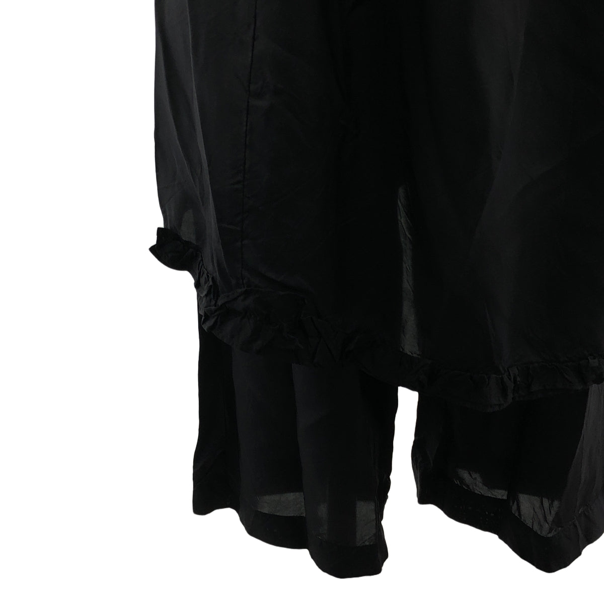 robe de chambre COMME des GARCONS | 2002SS | Pre-washed wrap frilled pants | M | Women's