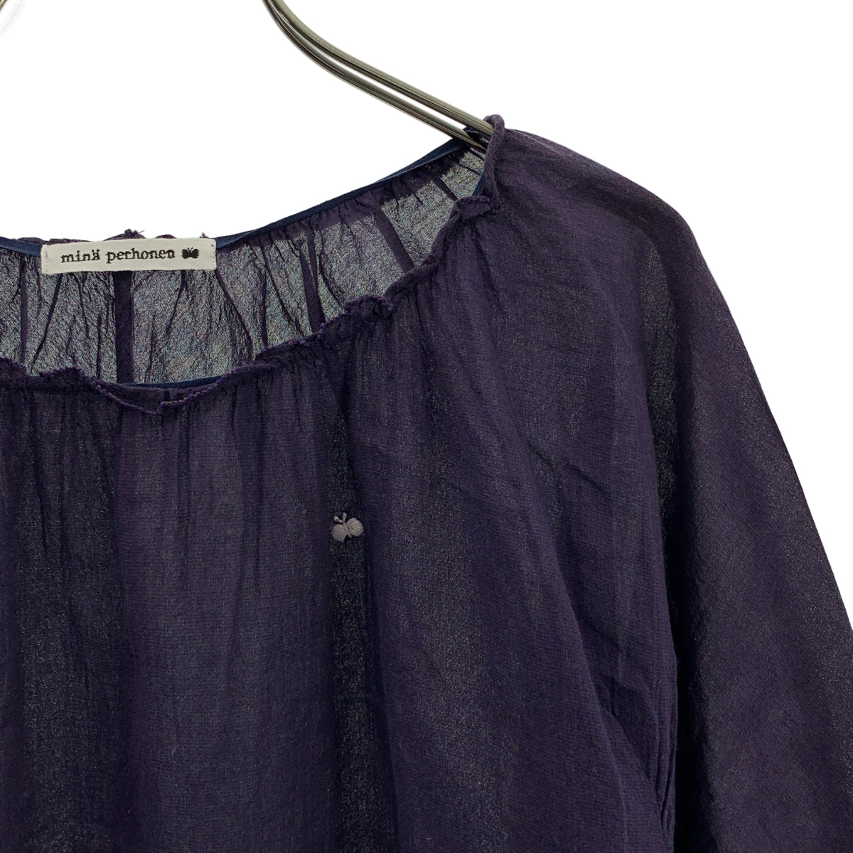 mina perhonen / ミナペルホネン | feuille コットン プルオーバー