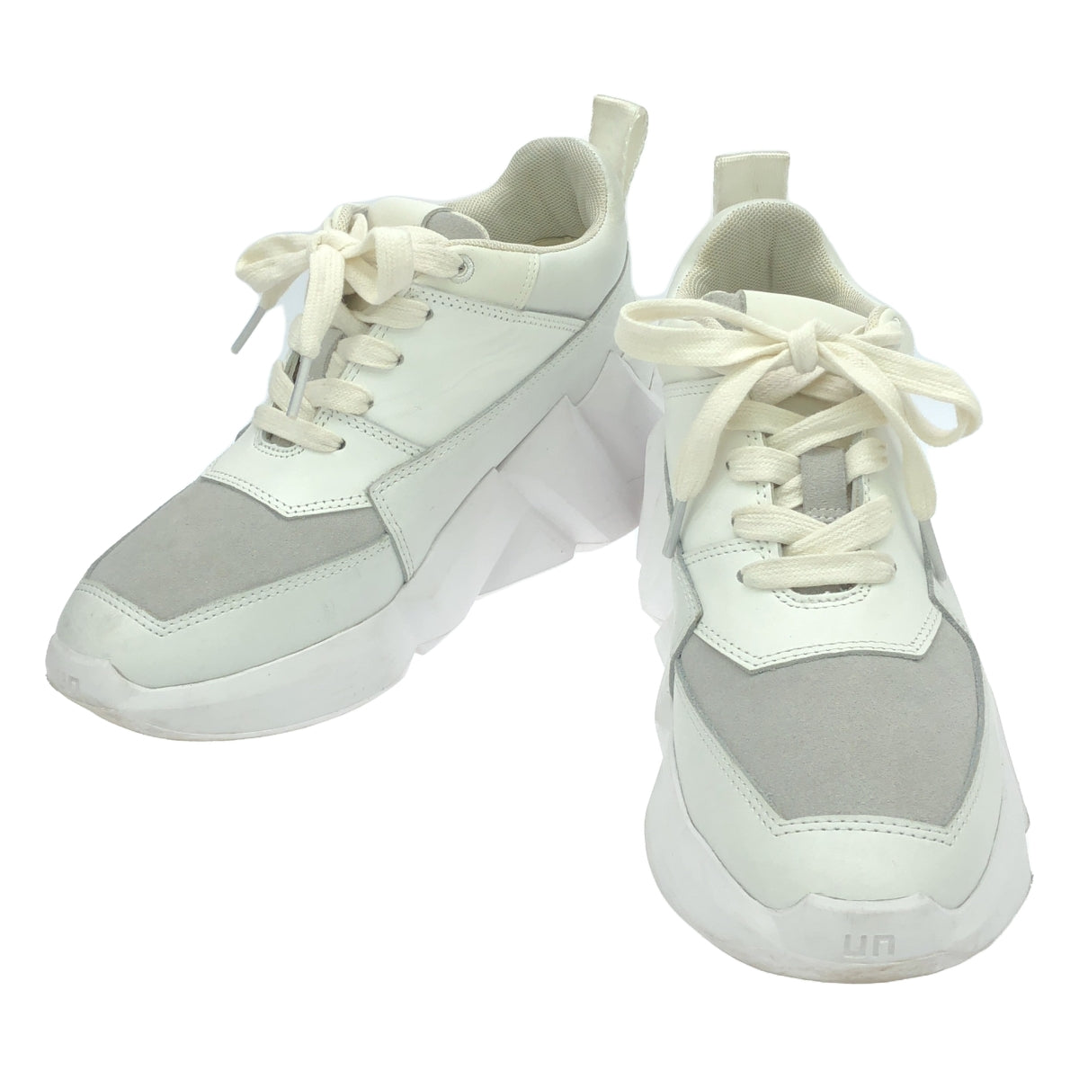 UNITED NUDE | Space Kick Max Sneakers | 38 | White/Grey | Women's