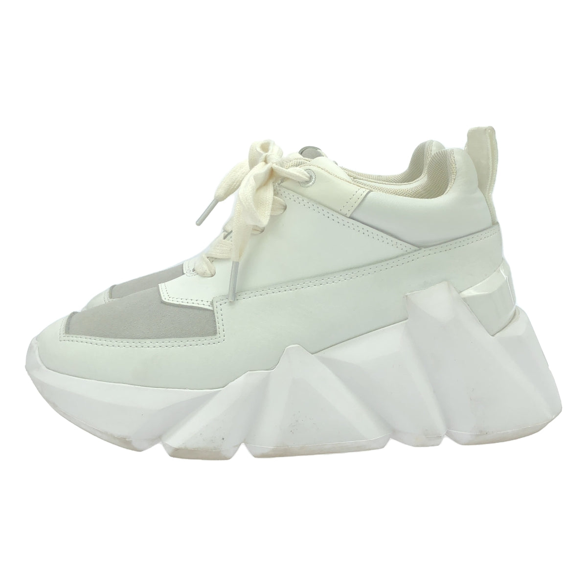 UNITED NUDE | Space Kick Max Sneakers | 38 | White/Grey | Women's