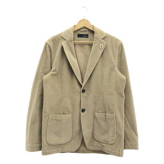 LARDINI / 랄디니 | 스트레치 코듀로이 2B 테일러드 재킷 | S | 남성