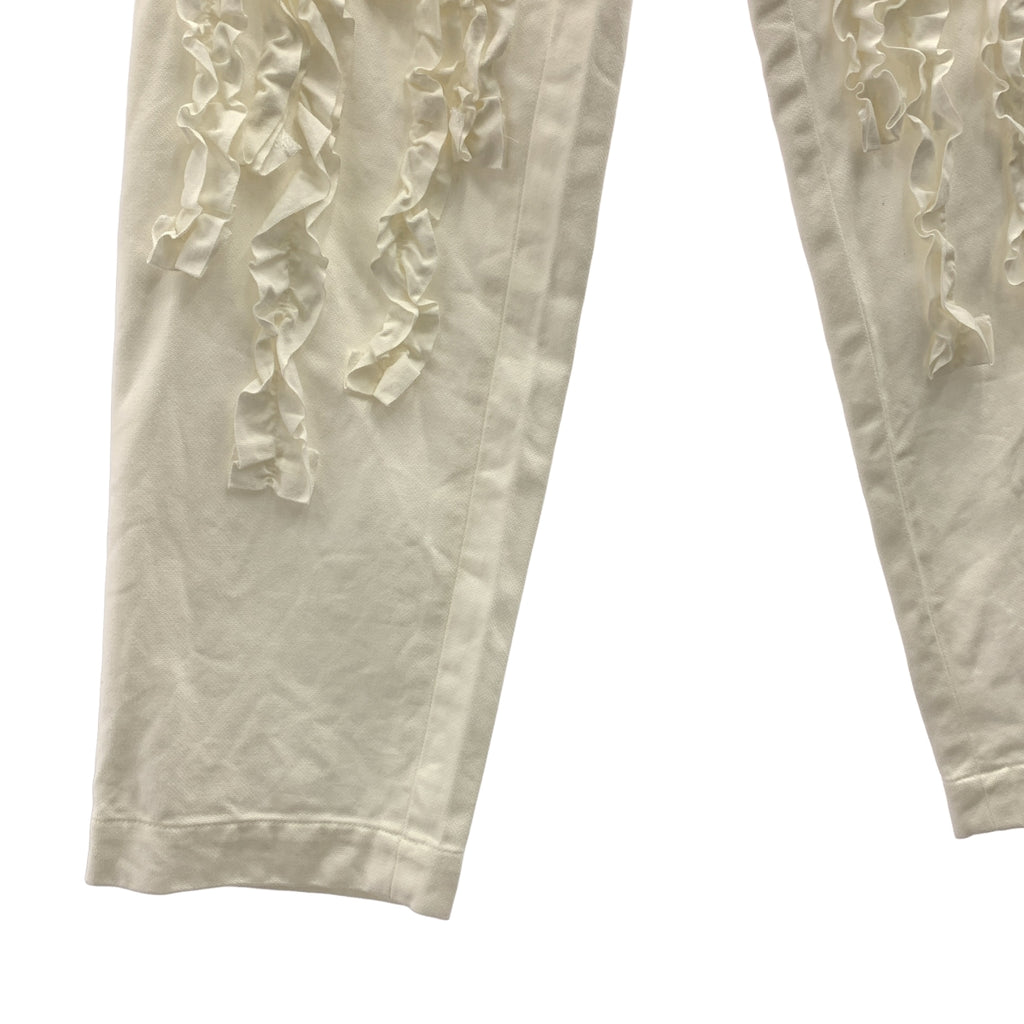 COMME des GARCONS | 巴黎時裝週2013 春夏 |棉質荷葉邊錐形褲| SHOPBOP尺寸 XS |