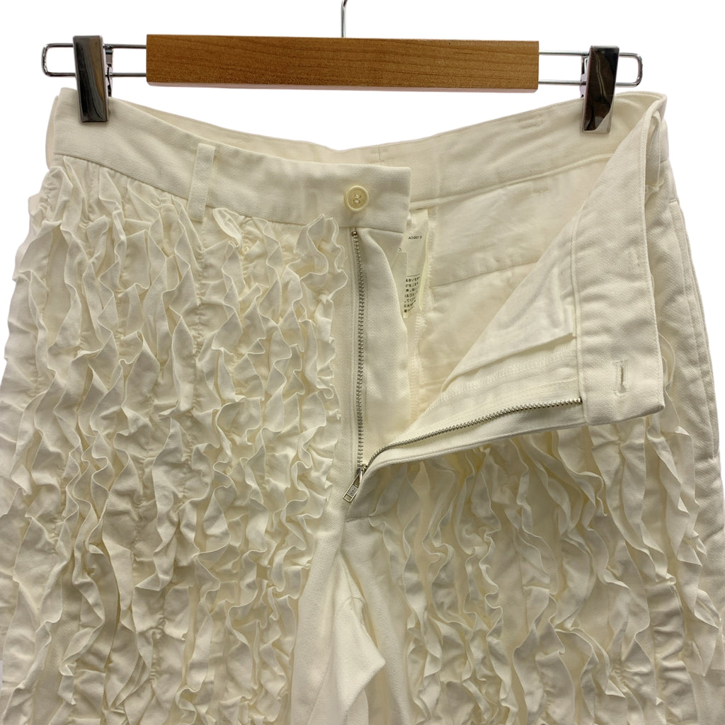 COMME des GARCONS | 巴黎時裝週2013 春夏 |棉質荷葉邊錐形褲| SHOPBOP尺寸 XS |