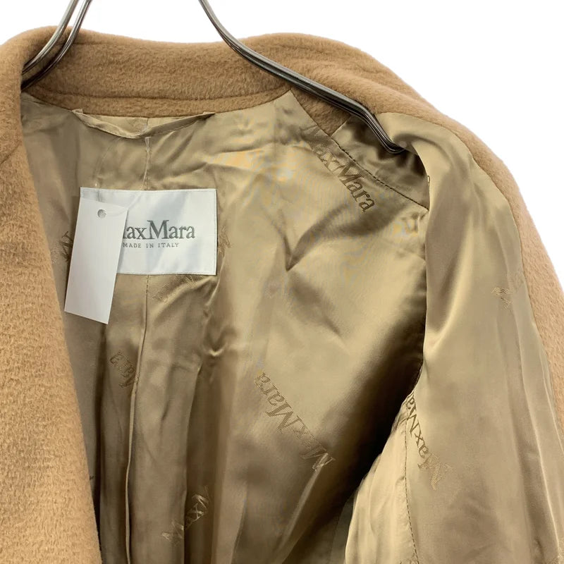 Max Mara / マックスマーラ | キャメルウール ダブル ロング チェスターコート | 38 | レディース