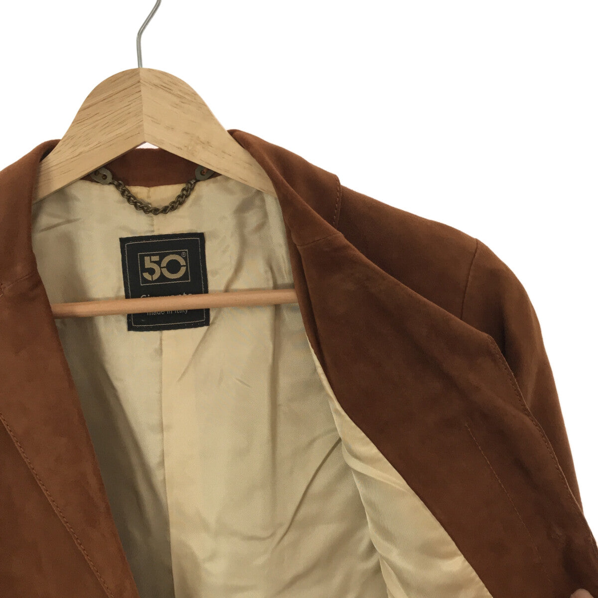 CINQUANTA / チンクワンタ | スエードレザージャケット | 38