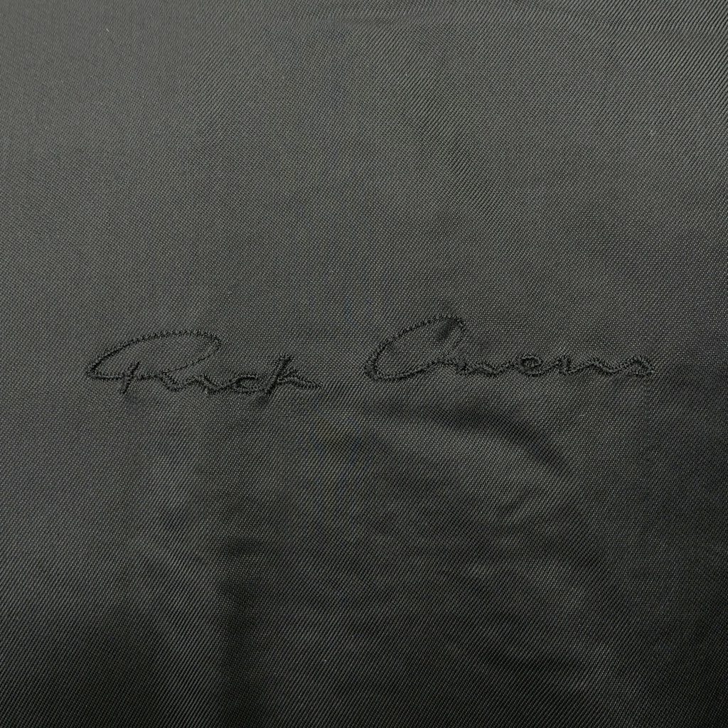 Rick Owens | 2022 秋冬系列 | Secret Parka 格紋連帽派克大衣 | 46 碼 | 淺藍/灰/黑 | 男款