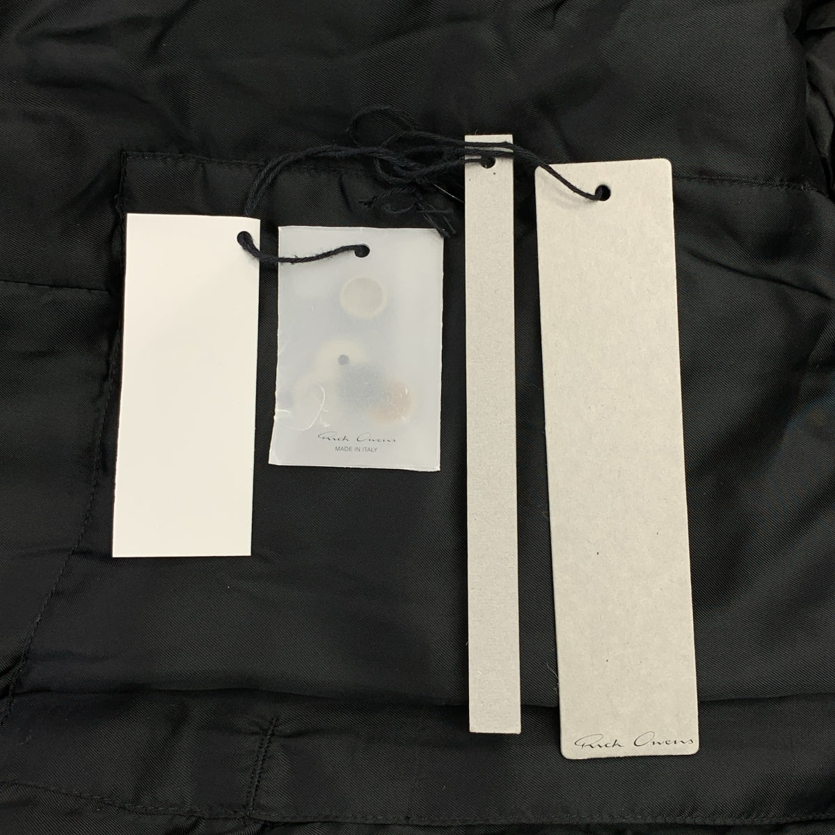 Rick Owens | 2022 秋冬系列 | Secret Parka 格紋連帽派克大衣 | 46 碼 | 淺藍/灰/黑 | 男款