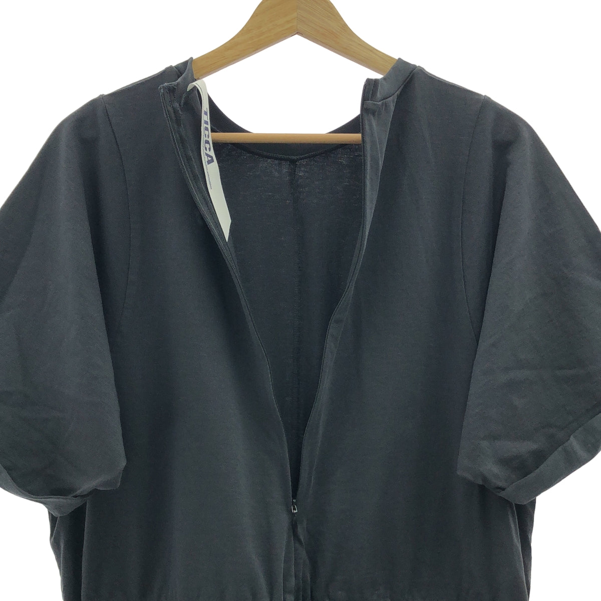 TICCA | 剪裁縫製連身洋裝 | F碼 | 黑色 | 女款