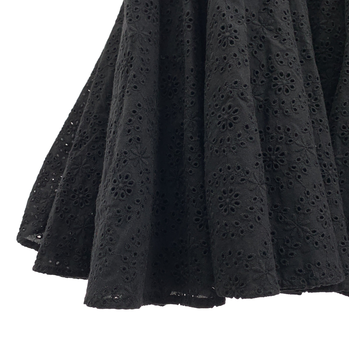 JENNE / ジェンヌ | エンブロイダリー コットン マーメイドワンピース | S | レディース