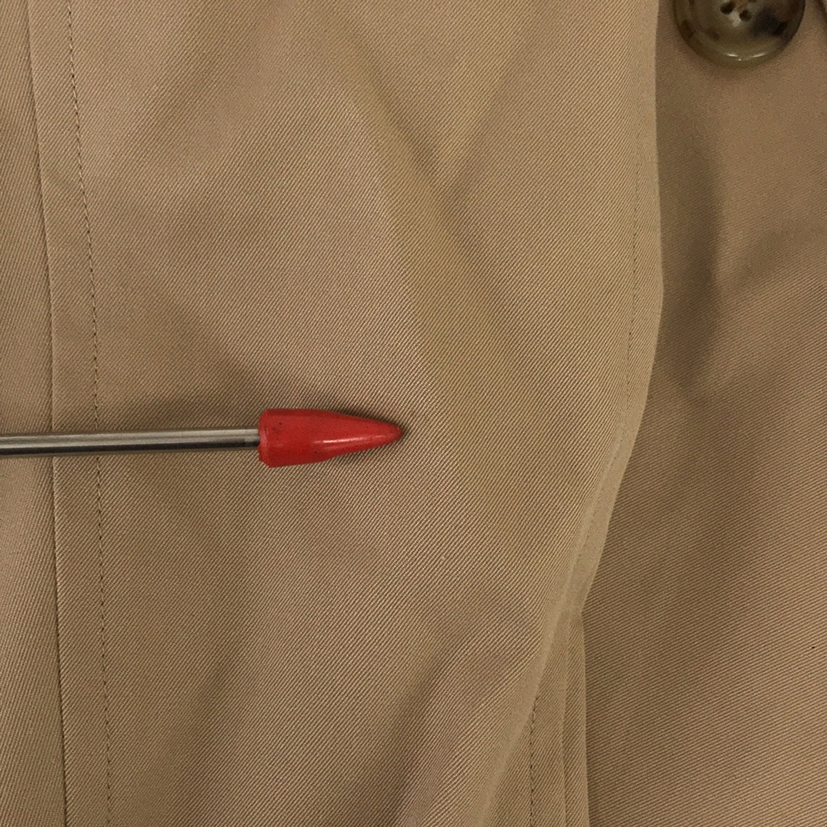 UNITED ARROWS / ユナイテッドアローズ | ギャバトレンチコート | 34 | ベージュ | レディース