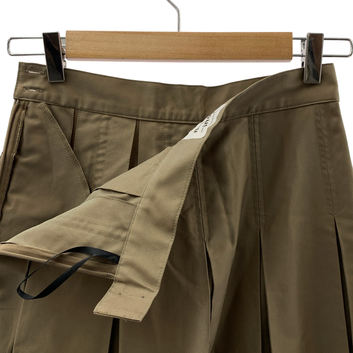 foufou / 푸후 | tamamushi tuck skirt 구충제 주름 롱 스커트 | 0 |