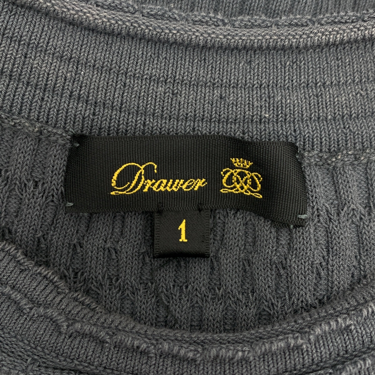 Drawer / ドゥロワー | 14Gケーブル編みノースリーブワンピース | 1