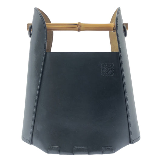 LOEWE | Anagram 標誌皮革竹柄水桶包 |