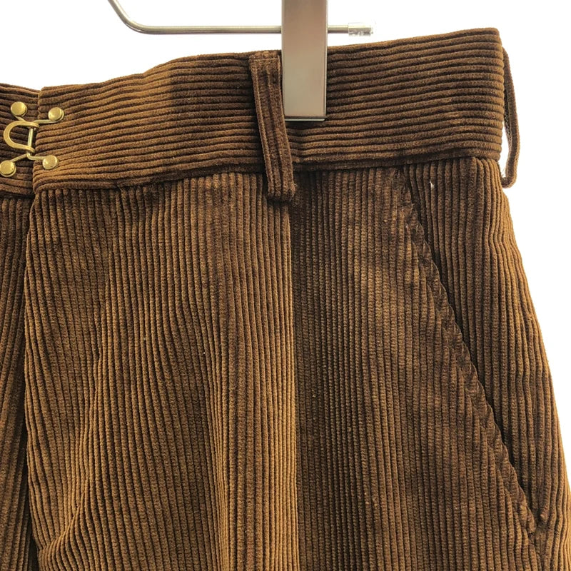kolor / カラー | 2025AW | コーデュロイ タック ワイドパンツ | 2 | メンズ