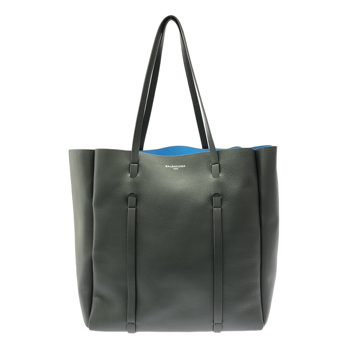 BALENCIAGA / 발렌시아가 | EVERYDAY TOTE S 송아지 토트 백 | 그레이/블루 | 여성