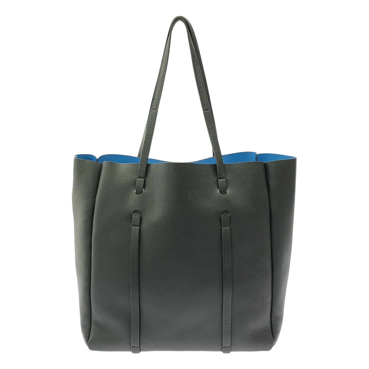 BALENCIAGA / 발렌시아가 | EVERYDAY TOTE S 송아지 토트 백 | 그레이/블루 | 여성