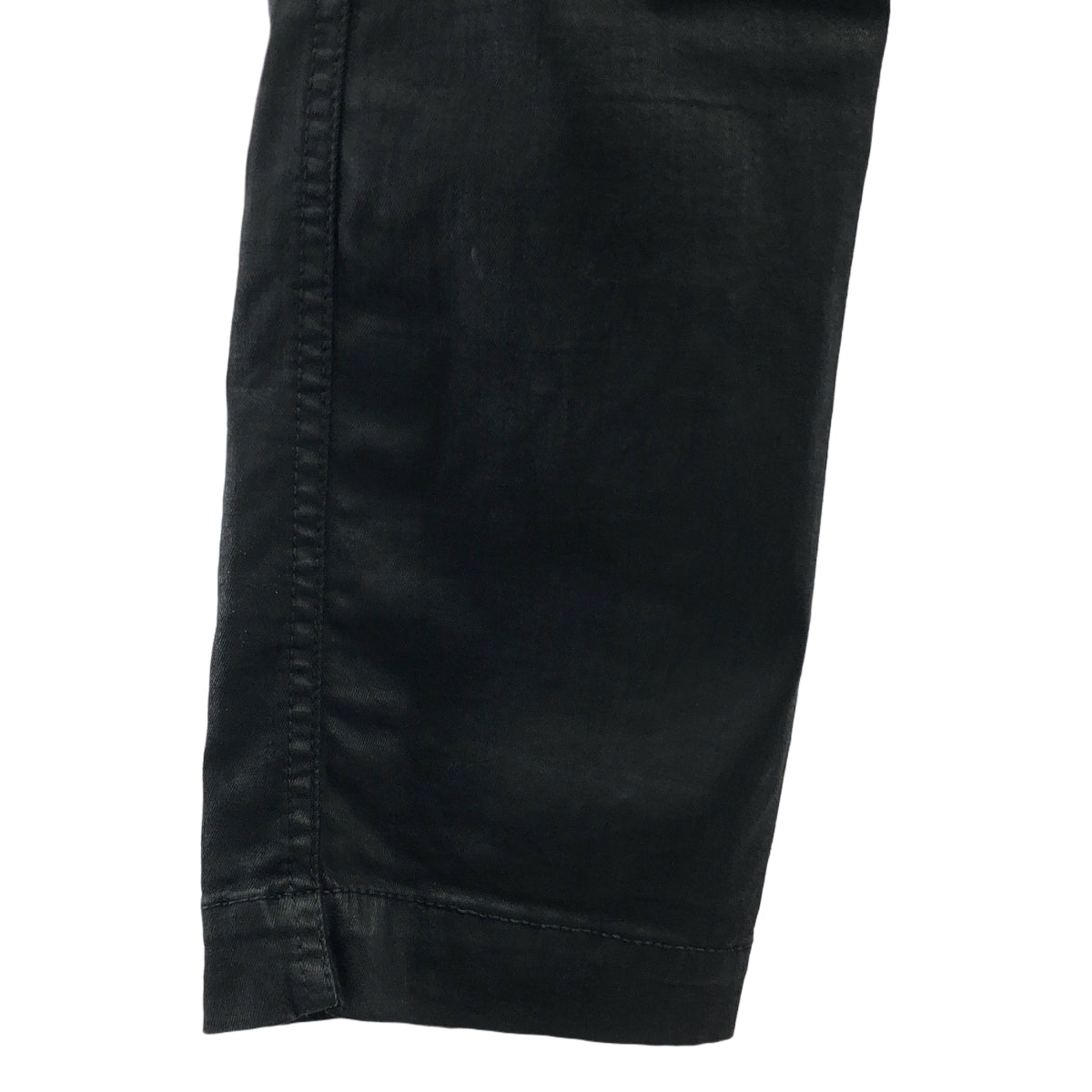 Rick Owens DRKSHDW / リック・オウエンス・ダークシャドウ | 2016SS | ワックスコーティング サルエルパンツ | XS | ブラック | メンズ