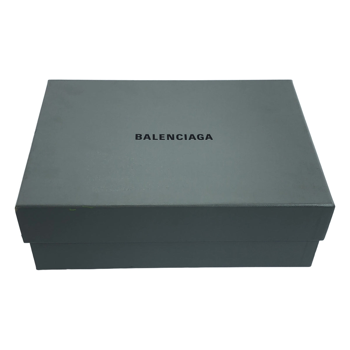 【新品】  BALENCIAGA / バレンシアガ | BBロゴ ポインテッドトゥ フラットパンプス | 37.5 | ネイビー | レディース