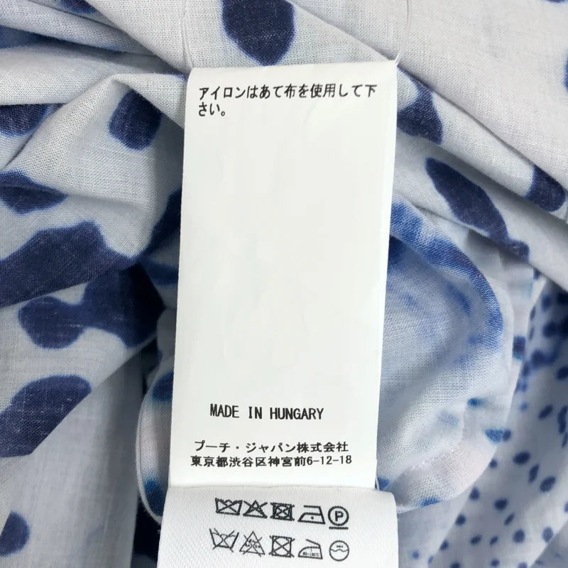 DRIES VAN NOTEN / ドリスヴァンノッテン | 2025SS | DASIA 1110 W.W.DRESS プリント シャツ ワンピース | S | レディース