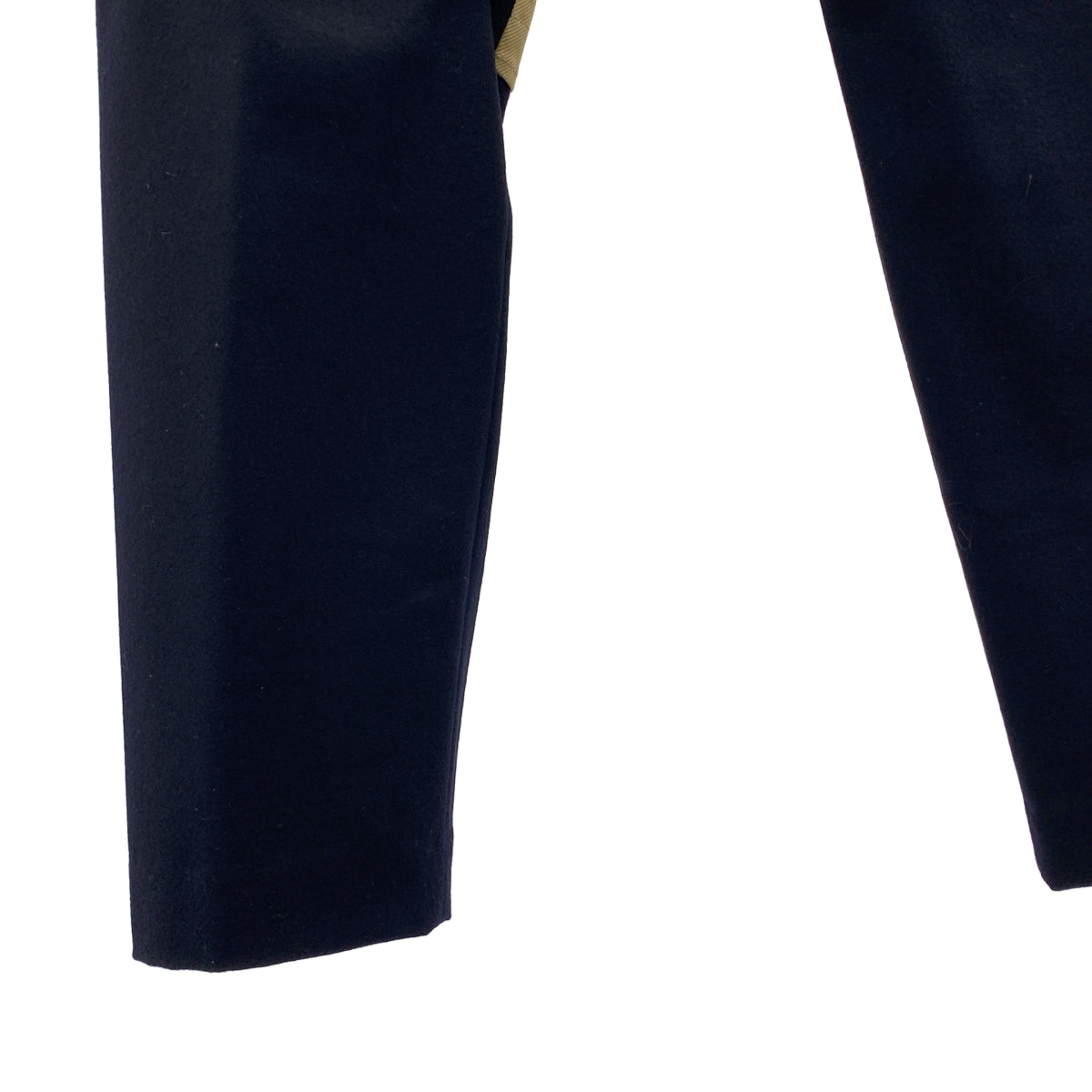 sacai / サカイ | Fabric Combo Pants 異素材拼接長褲 | 1 | 海軍藍/卡其色/米色 | 男裝