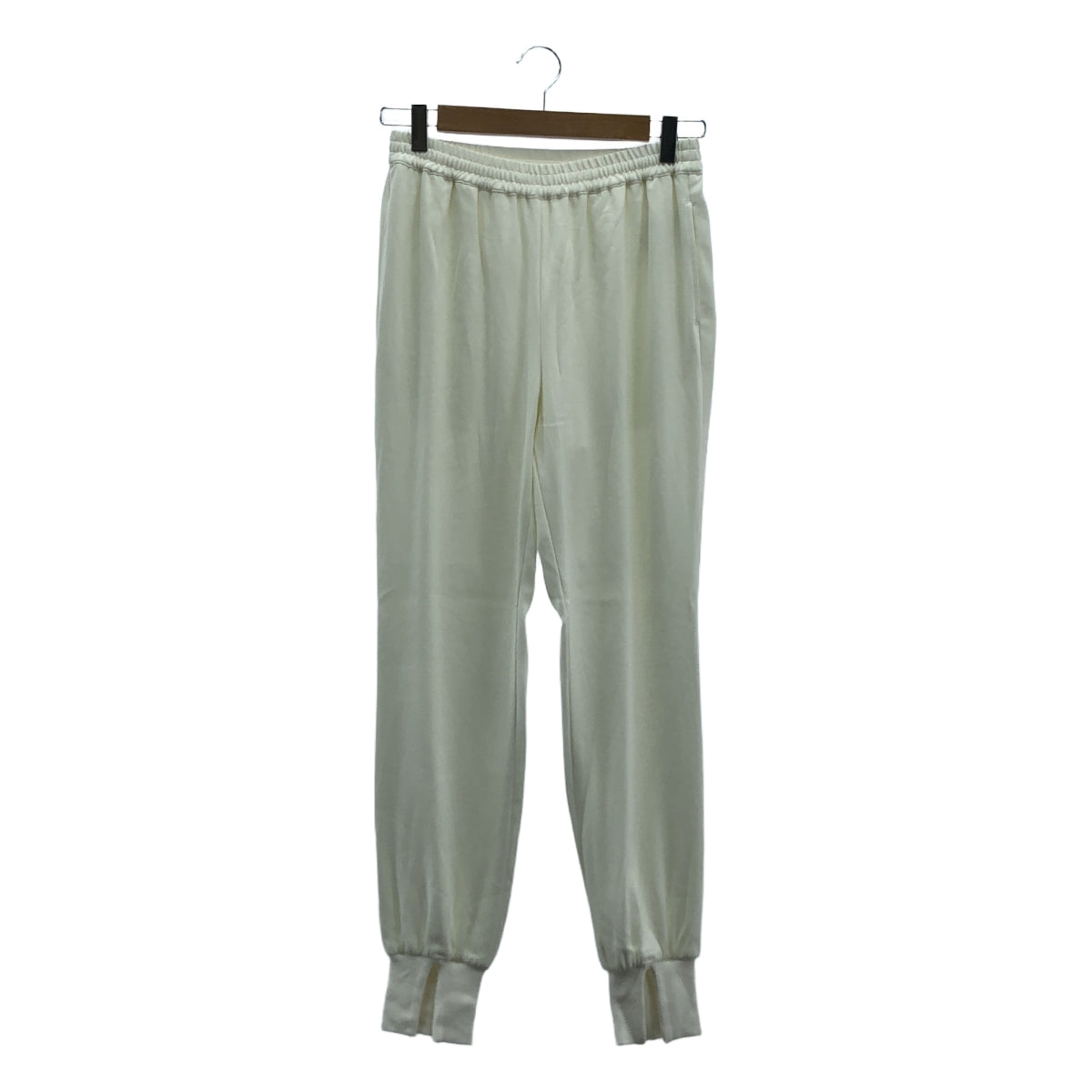 【미품】 Col Pierrot / 코르피에로 | 2023SS | L'Appartement 취급 Rib Pants 리브 팬츠 | 36 | 화이트 | 여성
