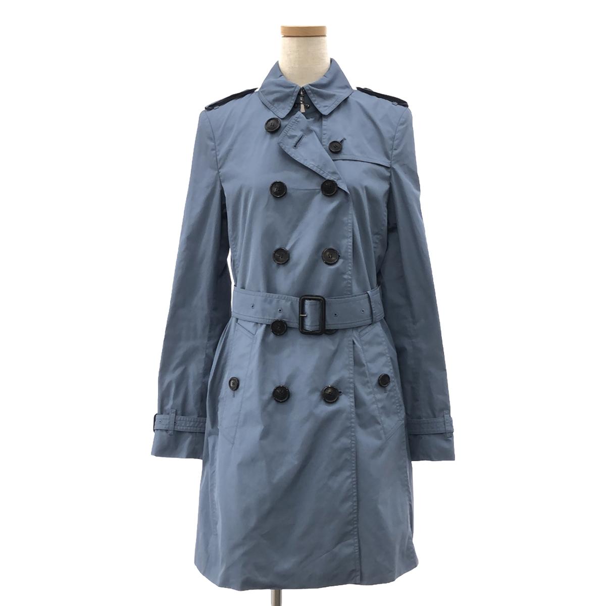 BURBERRY LONDON | Belted trench coat | UK6 | Blue | Women's