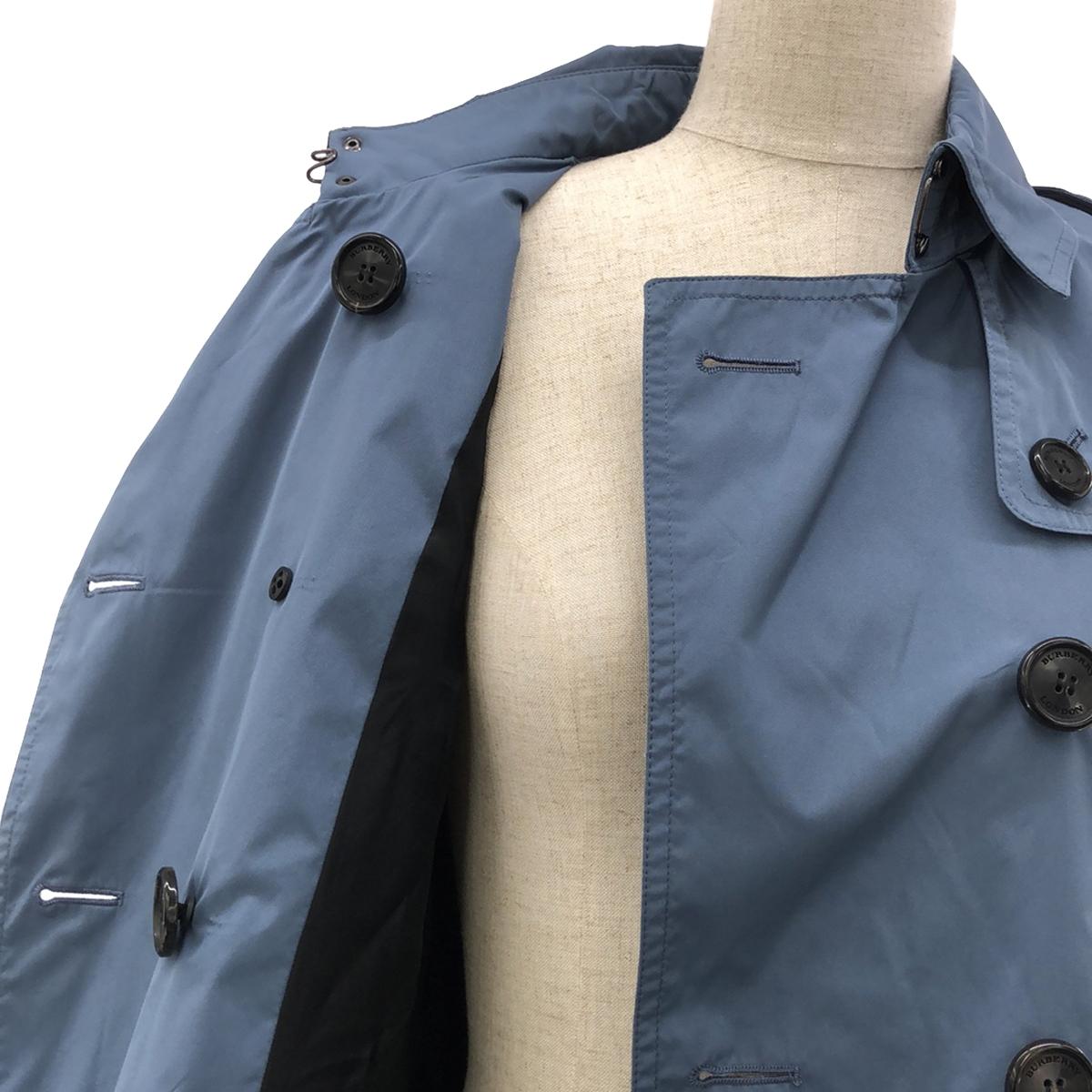 BURBERRY LONDON | Belted trench coat | UK6 | Blue | Women's