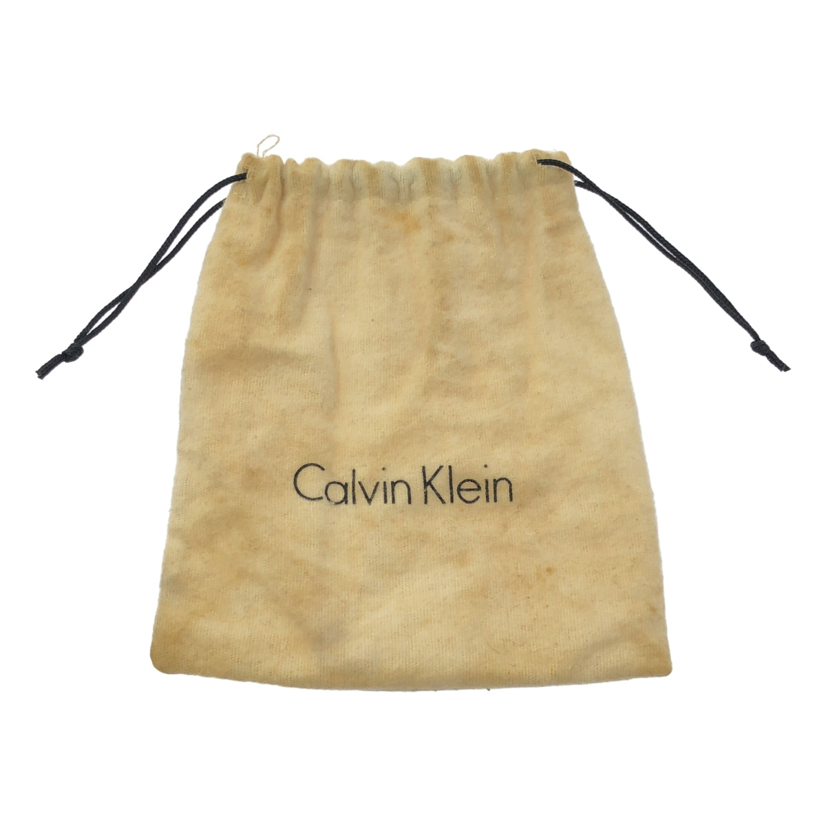 【美品】  CALVIN KLEIN / カルバンクライン | IDバックル 喜平チェーン ベルト | XS | シルバー | レディース