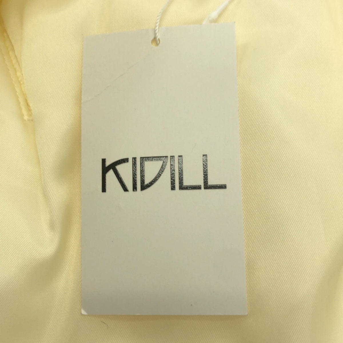 KIDILL / キディル | 2021AW | MA-1 スタッズ フリル ボンバージャケット | 44 | ホワイト | メンズ