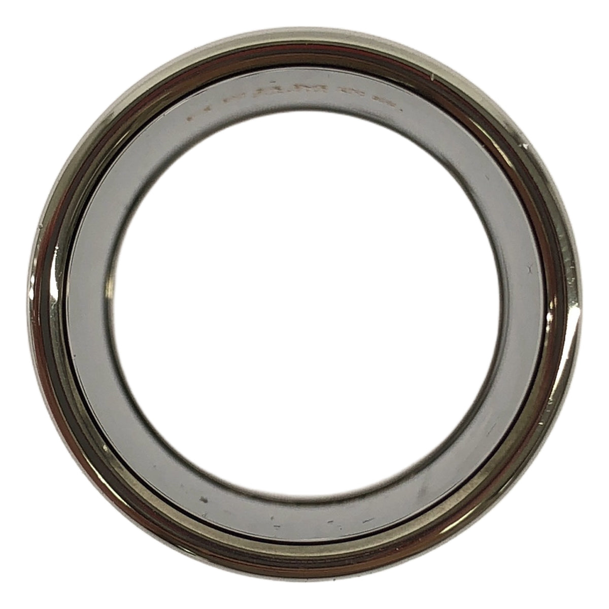 【美品】  HERMES / エルメス | エマイユ 七宝焼 ブラジルスカーフリング H601793S | レッド / シルバー